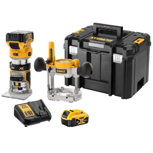 DeWalt DCW604P2 akumuliatorinis frezuoklis image 2