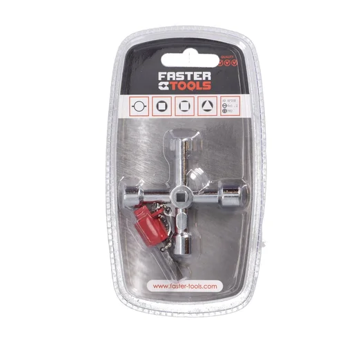 Faster Tools Raktas spintelėms, skydinėms + antgalis PH2/plokščias 6×1,2 image 3