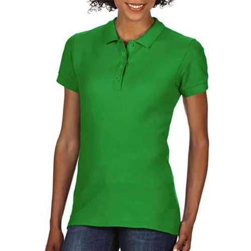 Gildan 64800L moteriški polo marškinėliai 2XL Irish Green image 2