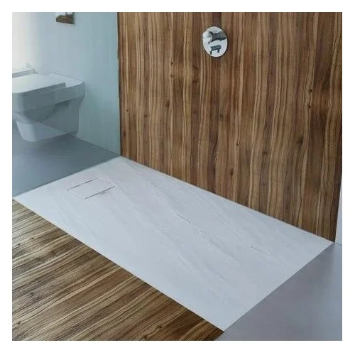 BLU RILIEVO Rect dušo padėklas, 100 x 80 cm image 1