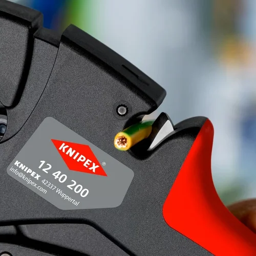 KNIPEX Evostrip Replės laidų nuvalymui 200 mm, 0,03–10,0 mm² image 2