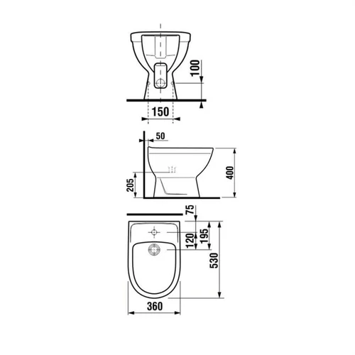 Jika Lyra Plus 32381 Pastatoma bidė image 3