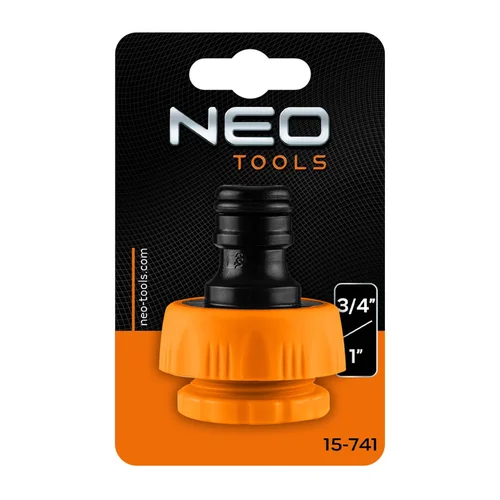 NEO 15-741 3/4\"-1\" čiaupo jungtis image 2