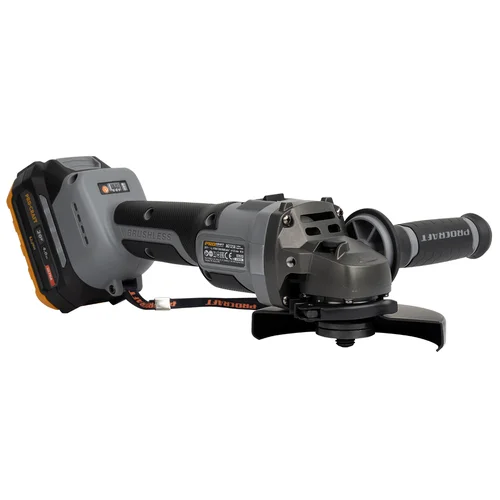 ProCraft AG125A, 20 V, 4 Ah akumuliatorinis kampinis šlifuoklis image 3