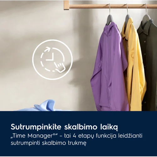Skalbimo mašina Electrolux SensiCare, EWS6427BE, 7 kg image 3