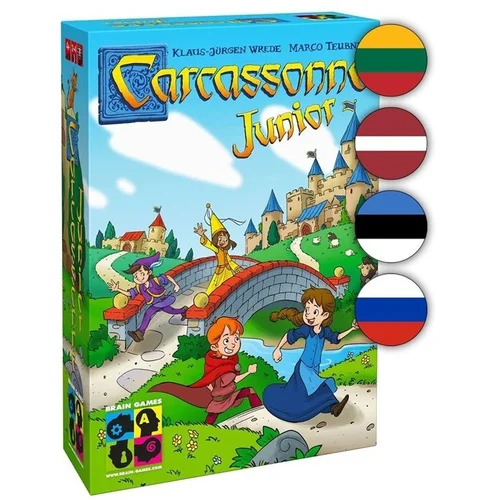 Stalo žaidimas Brain Games Carcassonne Junior BRG#CCJR image 3