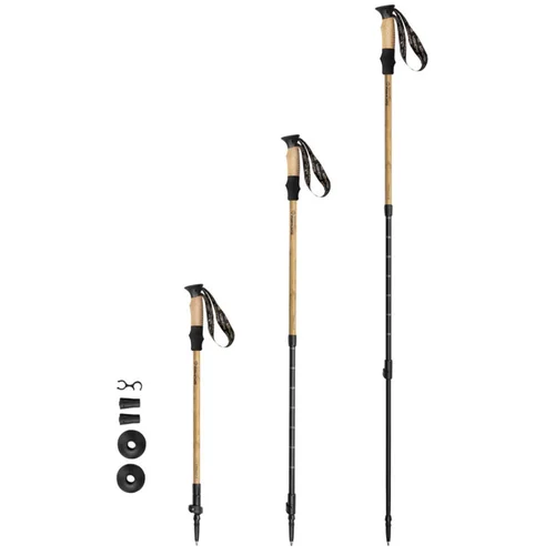 Spokey Bastone Eco šiaurietiško ėjimo lazda 105–135 cm ruda/juoda image 2