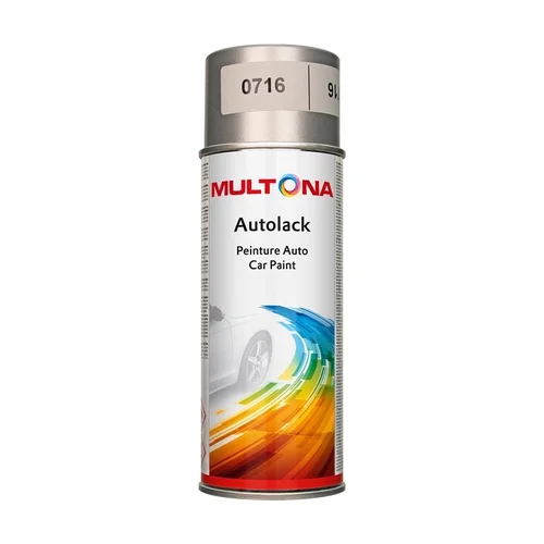 MULTONA 716 aerozoliniai dažai, 400 ml, Pilka image 1