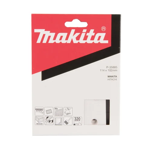 Makita P-35885 114×102 mm K320 10 vnt image 3