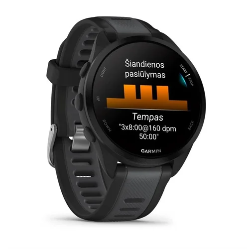 Garmin Forerunner 165 010-02863-20 Juoda image 2