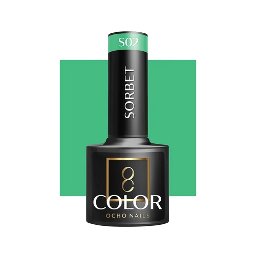 OCHO NAILS Sorbet S02 hibridinis nagų lakas 5 g image 1