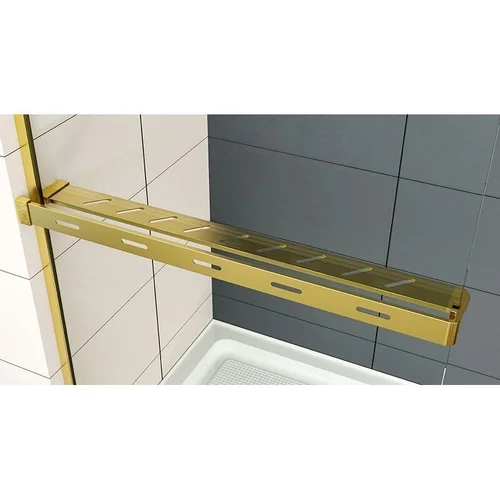 CITY Ravena Gold lentynėlė dušo sienelei image 1