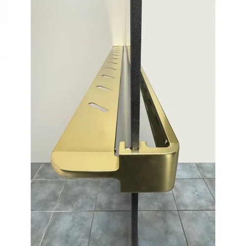 CITY Ravena Gold lentynėlė dušo sienelei image 3