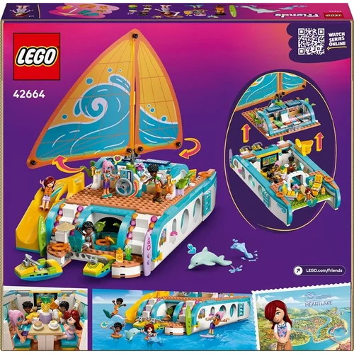 Konstruktorius LEGO® Friends Travel Boat Adventure 42664 image 2
