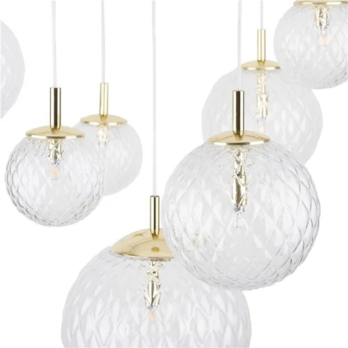 TK Lighting CADIX G9, 7 lemputėms, 200x200x150 cm, Aukso image 3