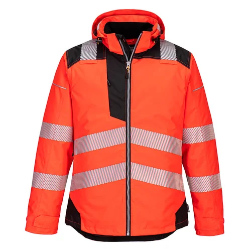 Portwest T400 Gero matomumo Žieminė Striukė XXL Red/Black image 2