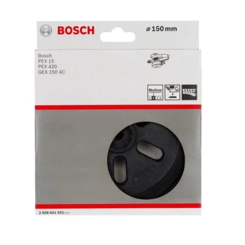Bosch Guminis šlifavimo diskas 2608601052 D 150 mm vidutinio kietumo image 2