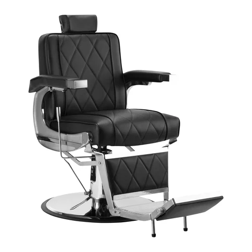 Hair System BM88066 barberio kėdė, juoda image 1