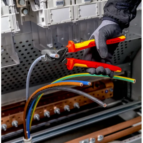 KNIPEX StepCut XL Kabelių žirklės su laipsnišku pjovimu image 3