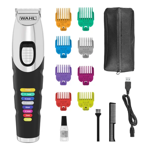 WAHL COLOR TRIM belaidė barzdos kirpimo priemonė USB image 3