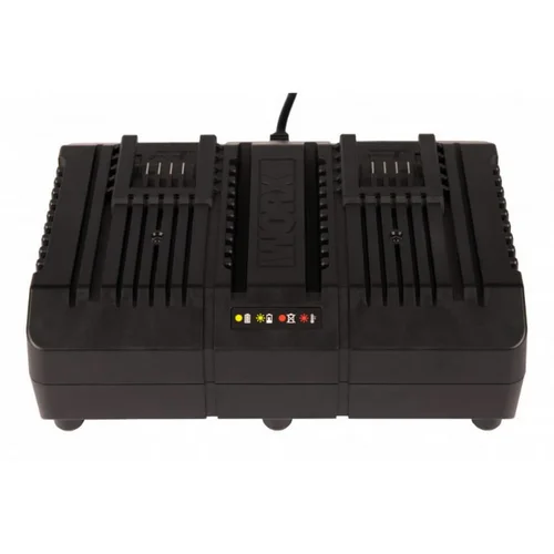 Worx WA3883 dviejų įkroviklių 20V 4A įkroviklis image 2