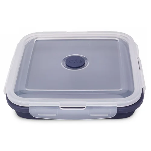 ZY606SB Sulankstoma silikoninė maisto dėžutė, 1200 ml image 3