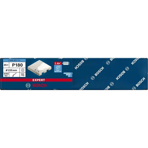 Šlifavimo tinklelis Bosch M480, 225 mm, G180, 25 vnt. image 2