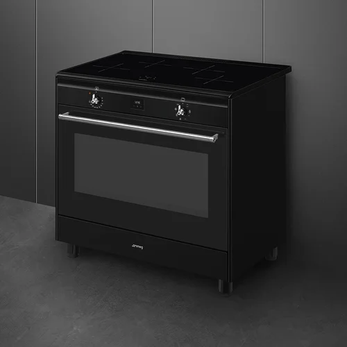 Smeg CX91IMBL Indukcinė viryklė su elektrine orkaitė image 2