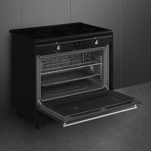 Smeg CX91IMBL Indukcinė viryklė su elektrine orkaitė image 3