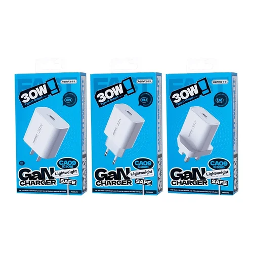 Remax CA09 30W USB-C baltas įkroviklis image 2