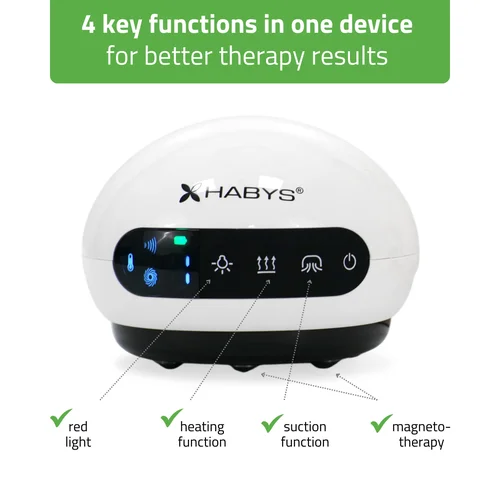 Habys AirBubble elektrinis vakuuminis masažuoklis image 3