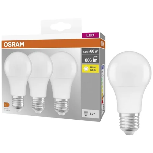 Lemputė Osram LED, A60, 2700 K, E27, 8,5 W, 806 lm image 2