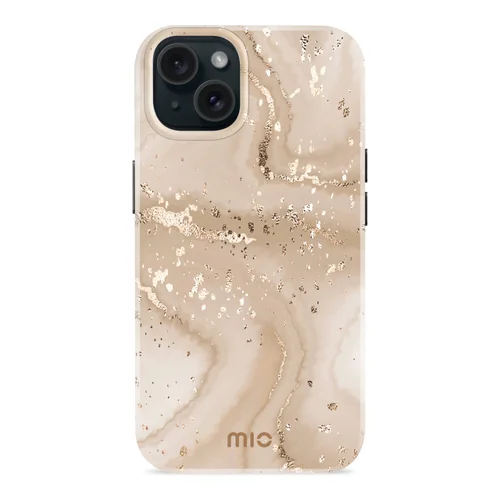 MIO Gold Marble MagSafe Suderinamas iPhone 15 Pro dėklas image 2