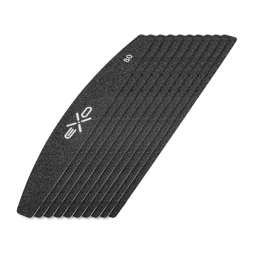 EXO keičiami nagų dildės lapeliai pusmėnulio formos #80, 10 vnt. image 3