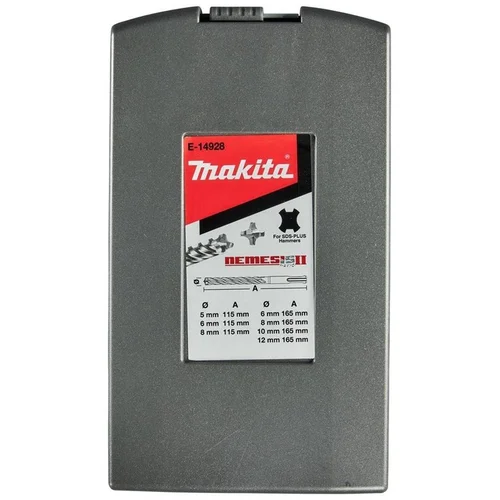 Makita E-14928 SDS-Plus Grąžtų komplektas, 7 VNT image 2