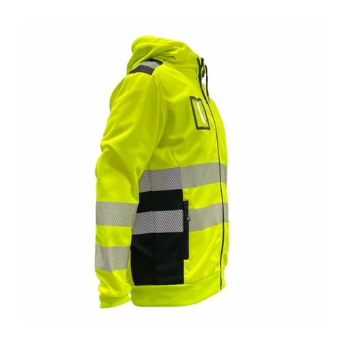 DELAVER C3-0402 džemperis, L, Hi-Vis oranžinė/juoda image 2