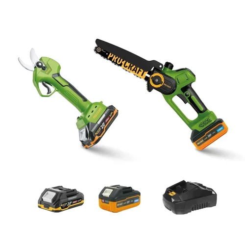 Procraft PA168SET įrankių rinkinys, 20 V, 2×4 Ah image 1