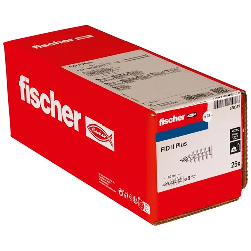 Fischer FID80 II izoliacinių medžiagų kaištis, 25 vnt. image 2