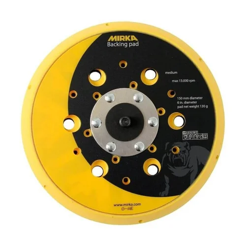 MIRKA Grip Medium šlifavimo padas 150 mm, 5/16" 48 skylių image 1