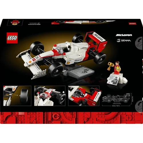 LEGO Icons McLaren MP4/4 ir Ayrton Senna image 2