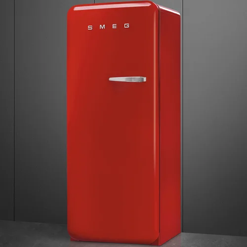 SMEG FAB28LRD6 Raudonas 50-ųjų stiliaus šaldytuvas image 2