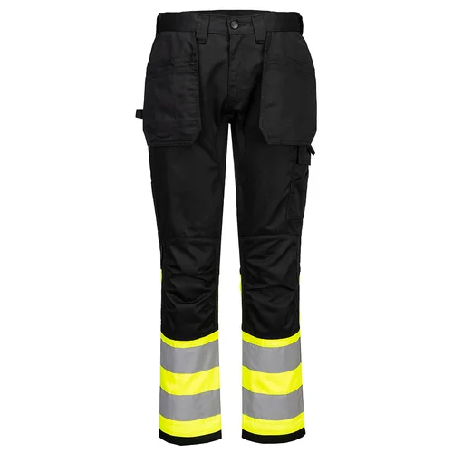 PORTWEST CD858 darbo kelnės 42 Geltona/Juoda image 3