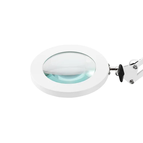 Activeshop GLOW 308 LED stalinis šviestuvas su lupa, baltas image 3