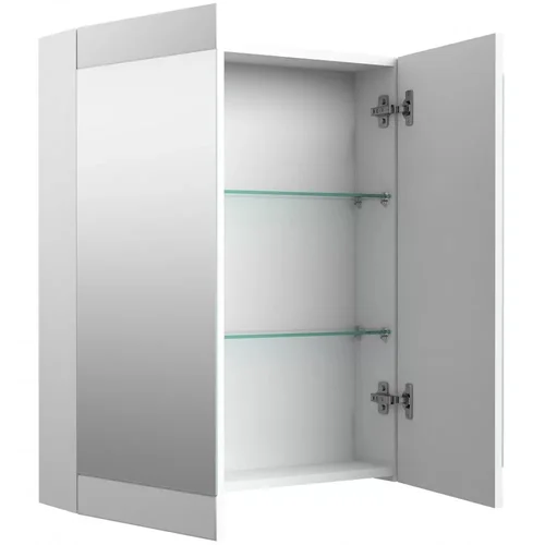 Raguvos baldai SERENA RETRO spintelė veidrodis, 60 cm, balta image 2