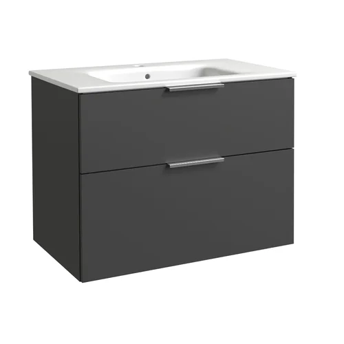Raguvos Baldai GRAND 21113522 Apatinė spintelė 81 cm grafito image 1