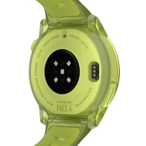 COROS PACE 4 GPS sportinis laikrodis geltona Crystal image 3