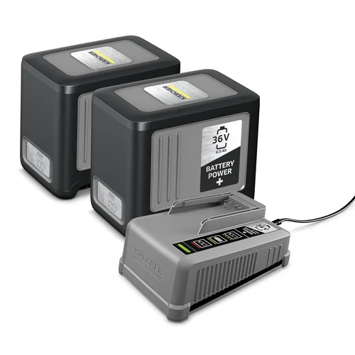 KARCHER Battery Power+ 36/60 – Komplektas su 2 baterijomis image 1