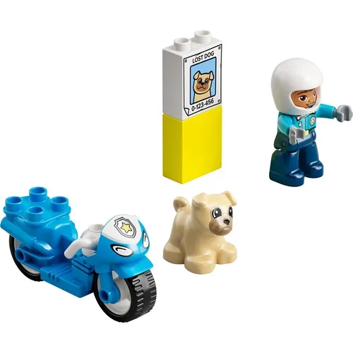 LEGO® DUPLO® Policijos motociklas 10967 image 3