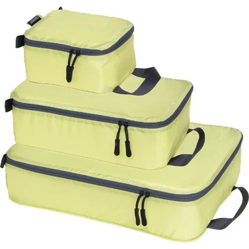 COCOON Packing Cube Set – Birch - Sunny Lime image 1