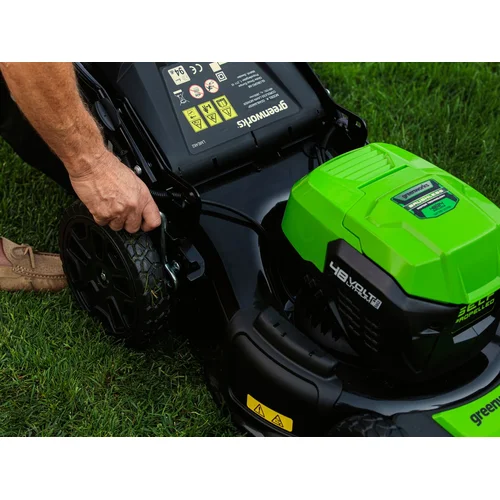 Greenworks GD24X2LM46SPK4x savaeigė vejapjovė 46 cm (48V(2X24V) 2×4Ah) image 2